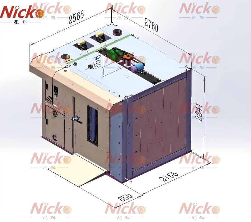 64trays Rotary Rack Oven