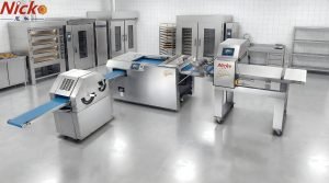 automatic croissant bread line