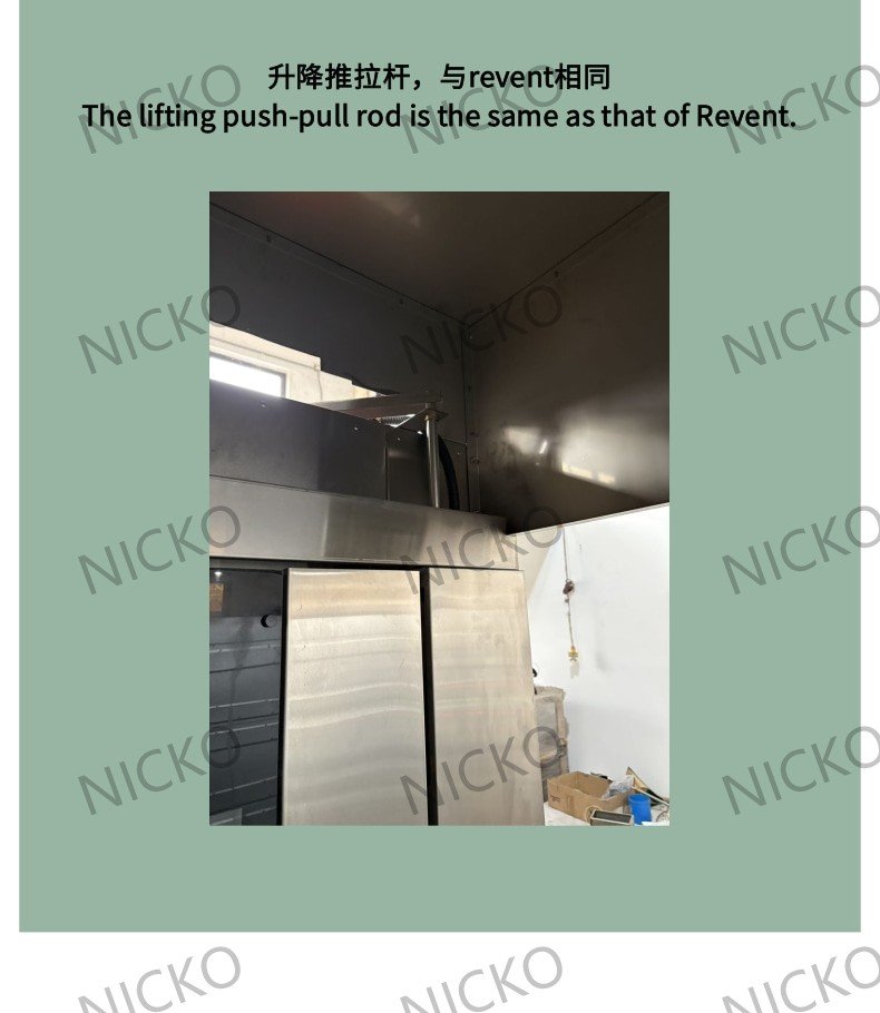 nicko's r series rotary oven